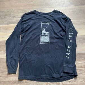 Jack O'Neill Navy Graphic Long Sleeve Tee